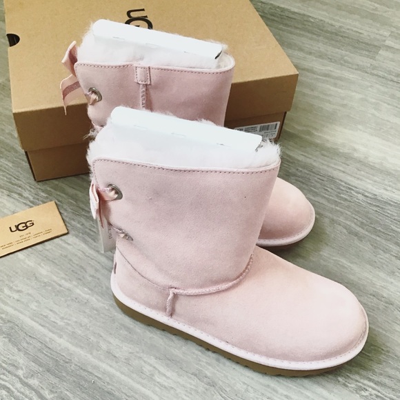 UGG Customizable Bailey Bow Back Boots - Big Kid - Picture 2 of 4